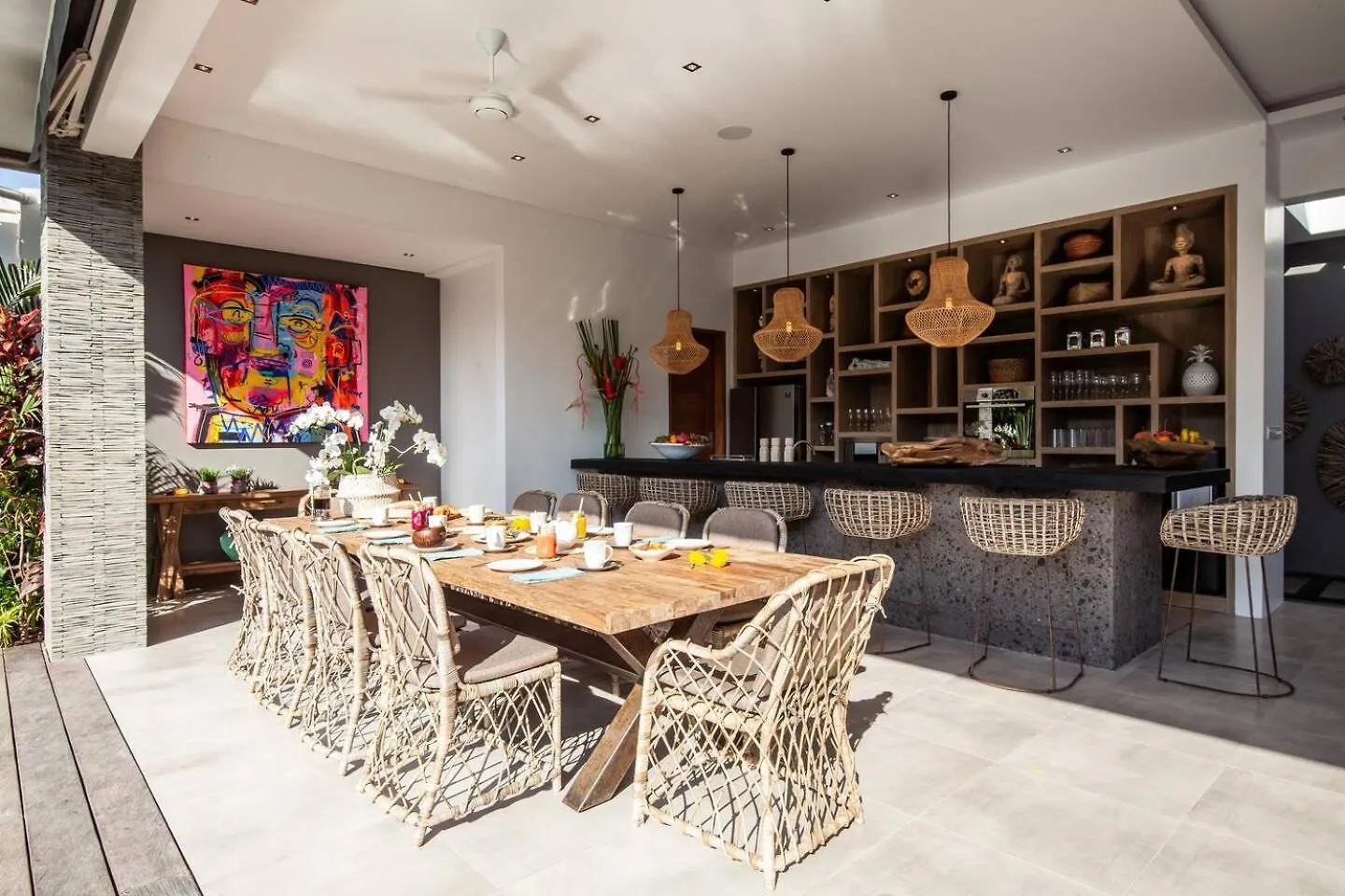 Seminyak 5 Bd Villa Avec Chill-Out Extrieur  세미냑